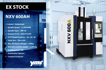 YCM NXV 600 - Currently in stock!